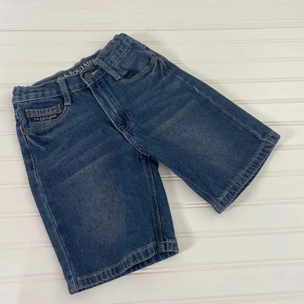 Gymboree Buffalo Plaid Long Sleeve Button Down Shirt Shorts & Pants SET Size 6